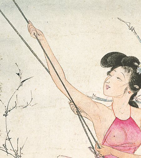 修水-胡也佛的仕女画和最知名的金瓶梅秘戏图
